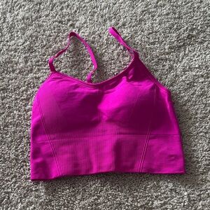 All in Motion Fuchsia Sports Bra
